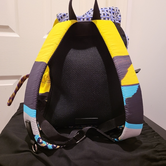 DRIES VAN NOTEN Multi Color Nylon Print Backpack - UNISEX - Picture 5 of 8